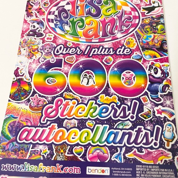 Lisa Frank Over 600 Stickers - Picture 7 of 16